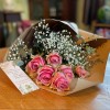 6 x Pink Roses