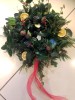 Christmas Natural Grave Posy