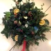 Christmas Natural Grave Posy