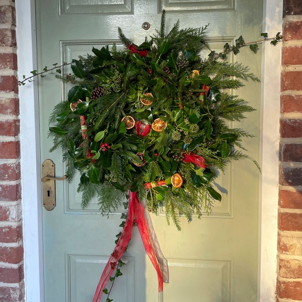 Classic Farmhouse Door Wreath