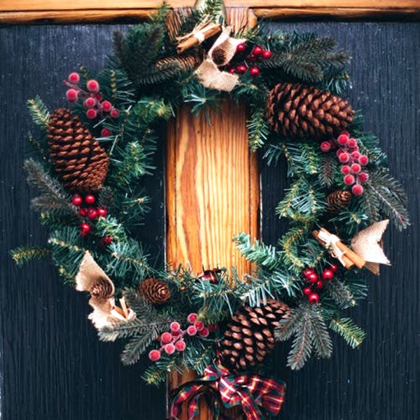 Luxury Artificial Door Wreath